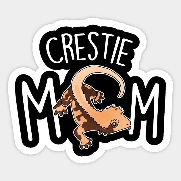 Crested Gecko Crestie Mom Sticker by Psitta